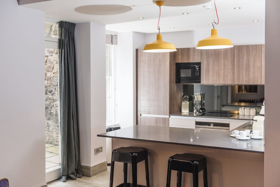 Standard Apartment, 2 Bedrooms | Private kitchen | Fridge, espresso maker, coffee/tea maker, electric kettle