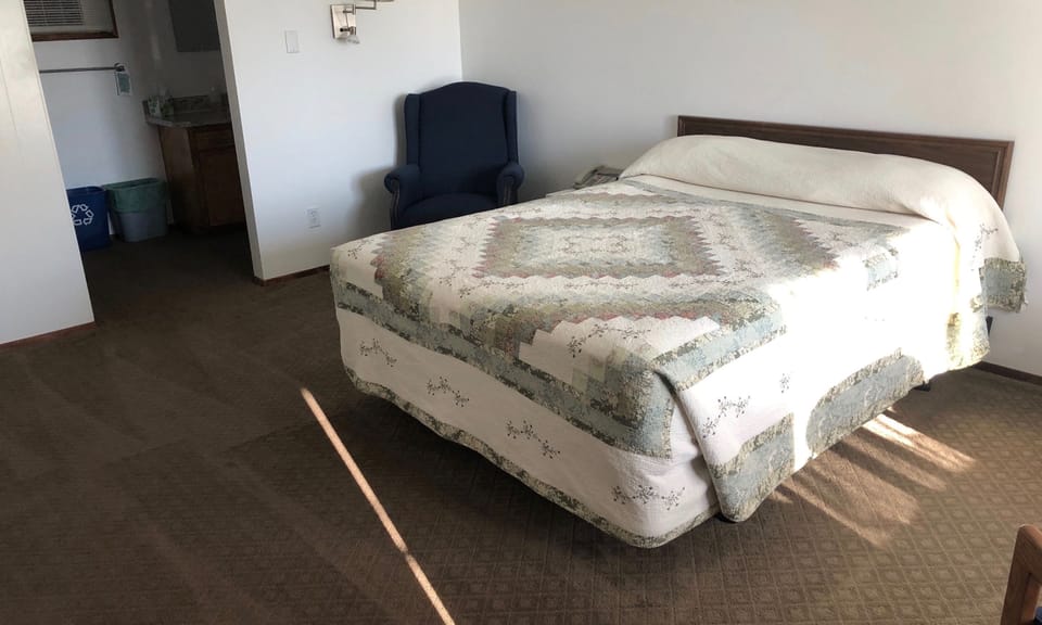 Single Room, 1 Queen Bed, Non Smoking | Living area | 29-inch LCD TV with cable channels, TV