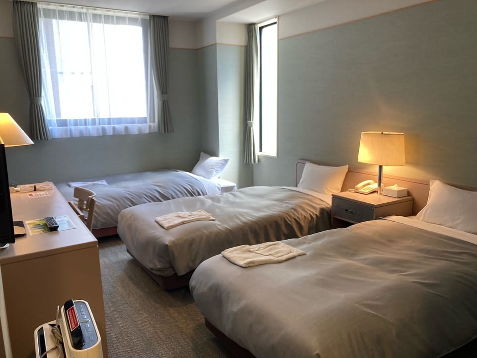 Triple Room, Multiple Beds | Iron/ironing board, free WiFi, bed sheets