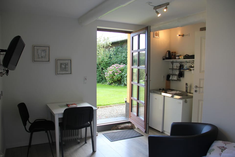 Studio (Apartment) | Private kitchen | Stovetop, coffee/tea maker, cookware/dishes/utensils