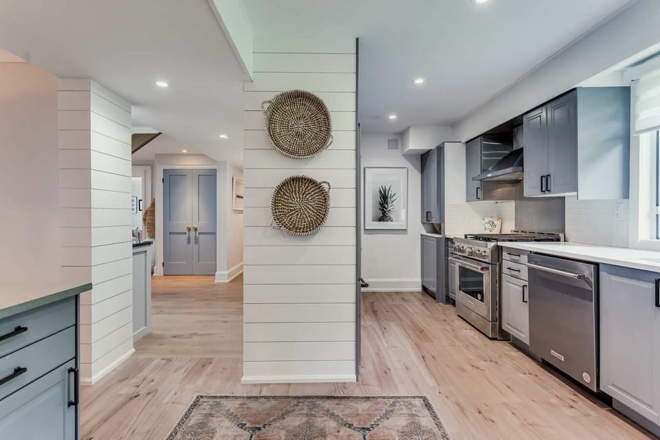 kitchen with dishwasher and stainless steel appliances