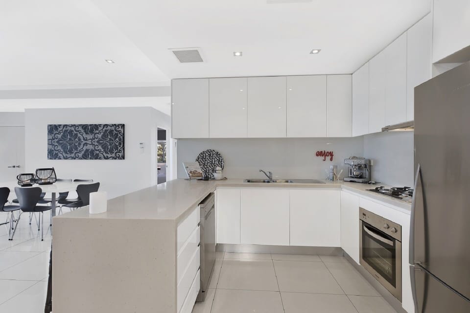 Modern fully equipped kitchen