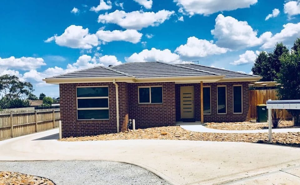 front of unit