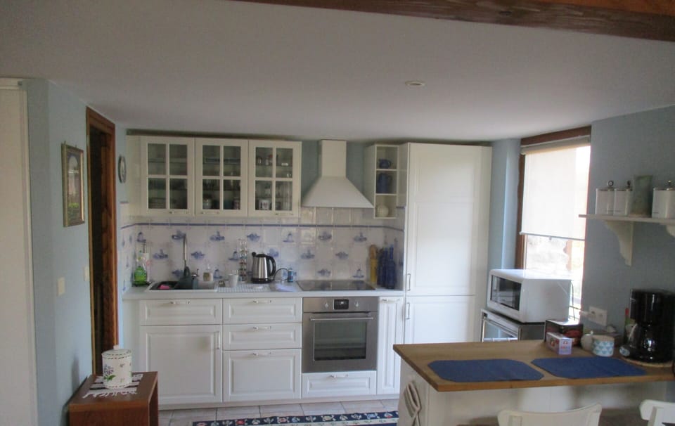 Newly furnished kitchen with all the necessities.