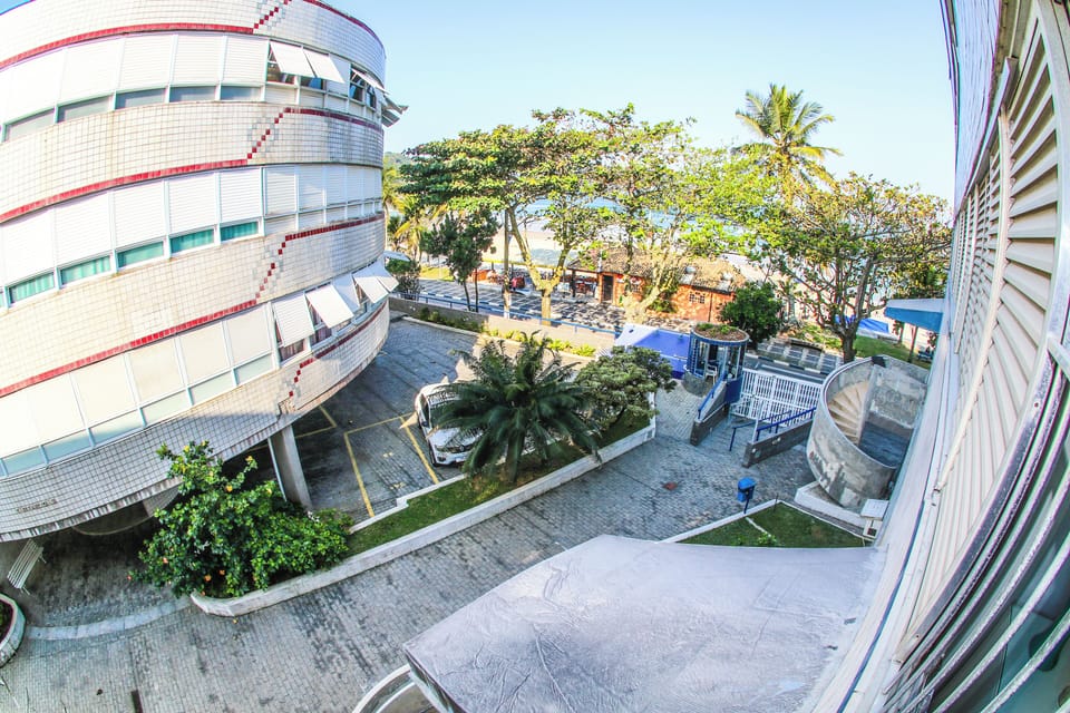 Vista de dentro do apartamento