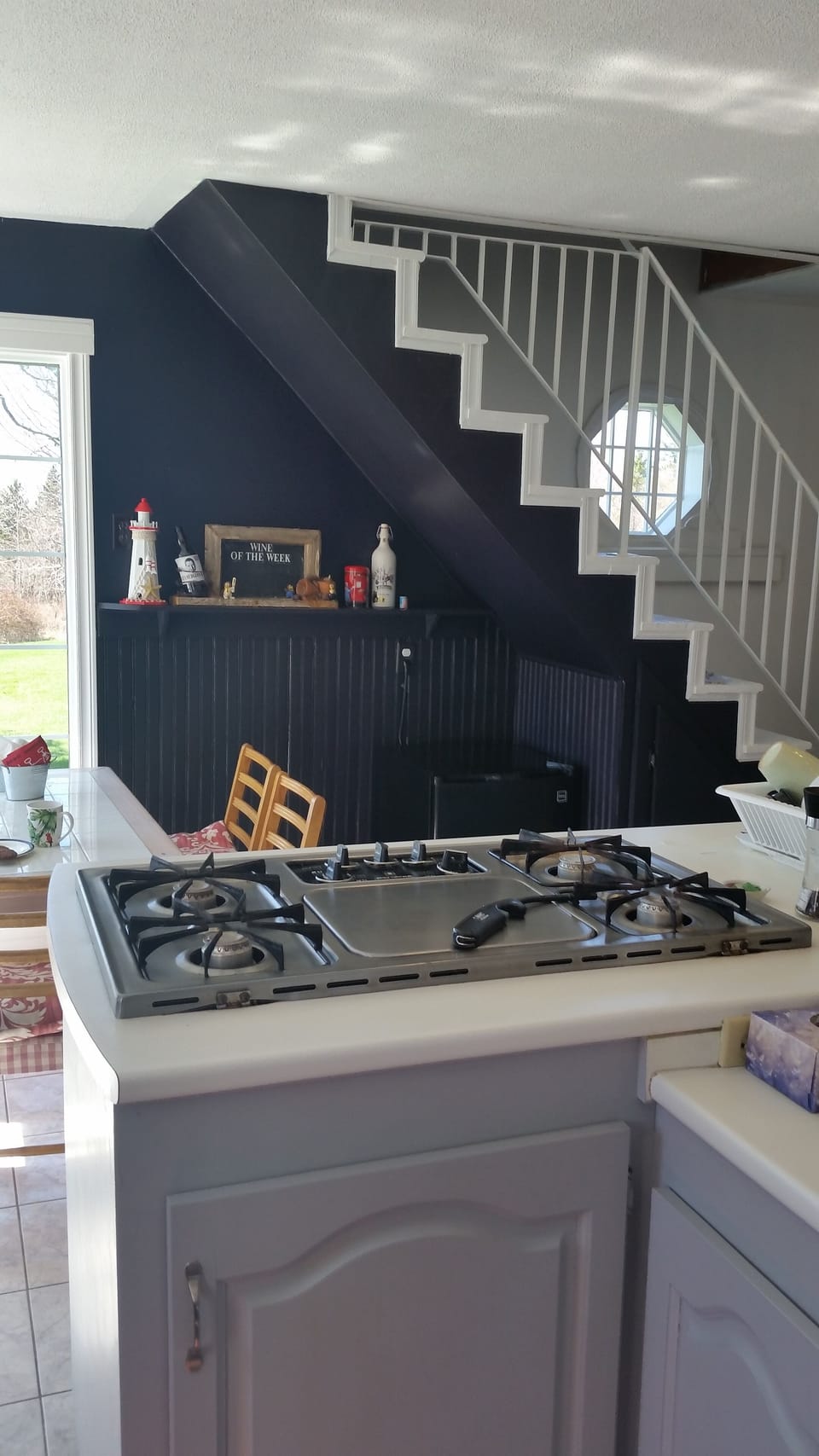 Well equipped, very large kitchen