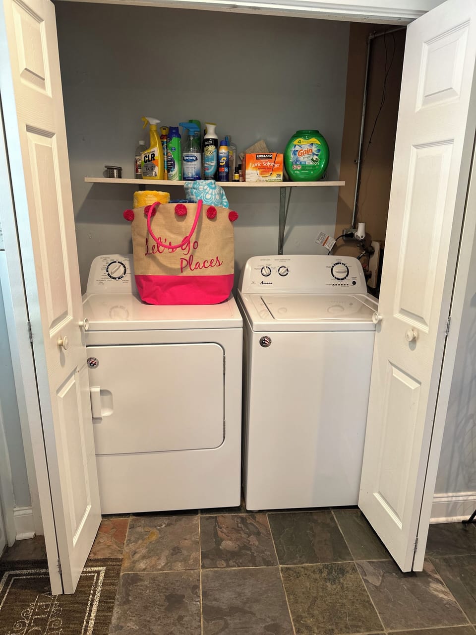 Washer and dryer