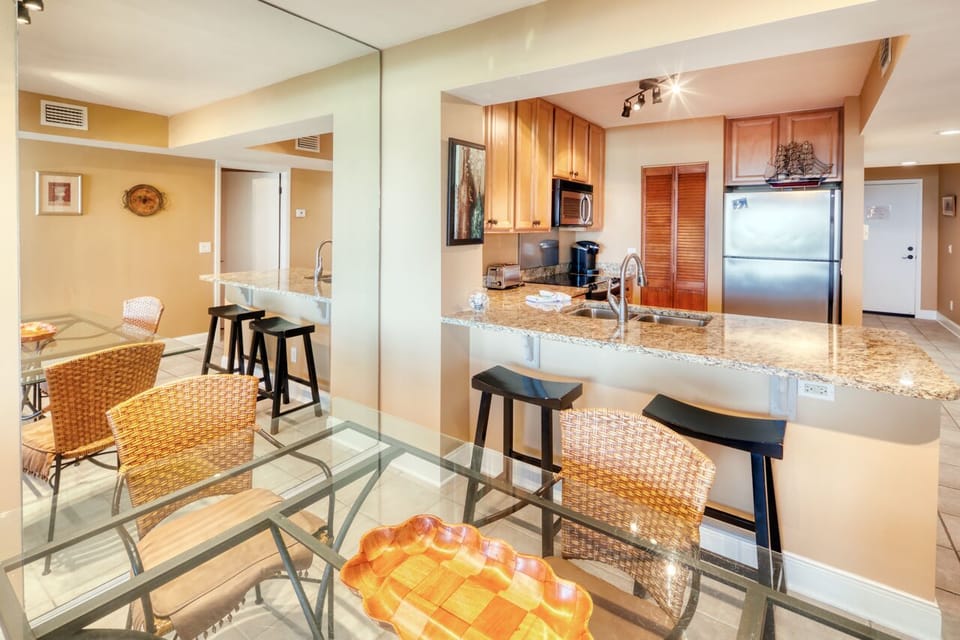 Dining Area - Bring the entire family together to dine for any meal at this inviting dining room table.