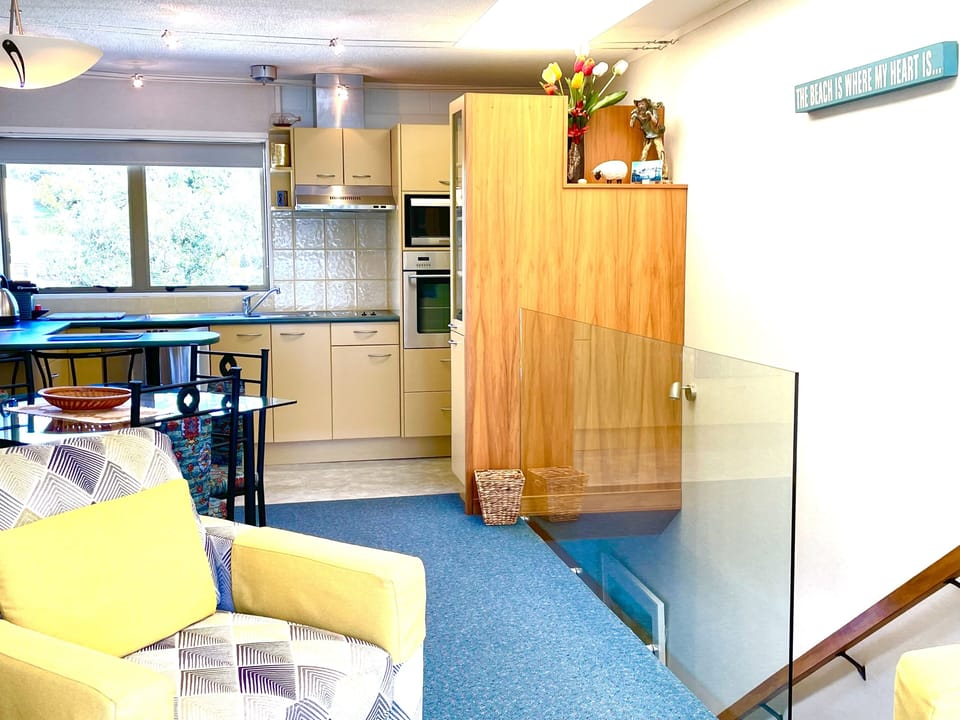 Stairwell to living area