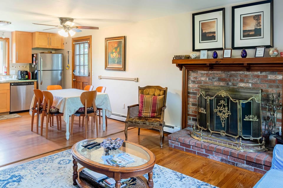 Living Area | Free WiFi | Pet Friendly w/ Fee (2 Max)