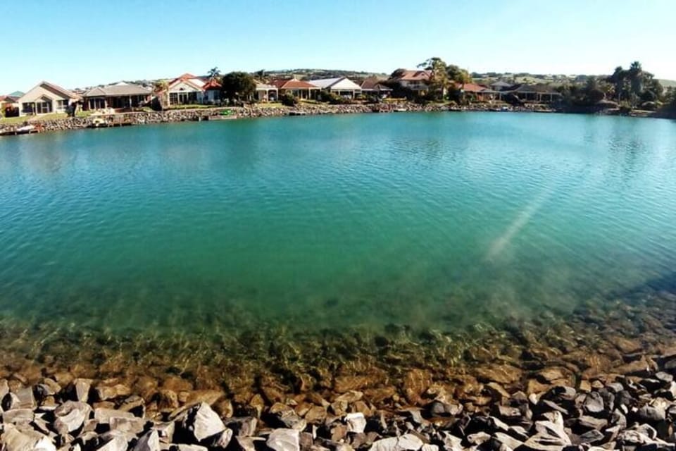 Encounter Lake, perfect for swimming, fishing, paddling and relaxing