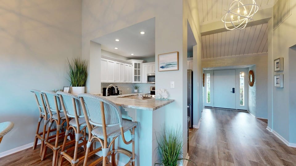 Kitchen with Bar Seating