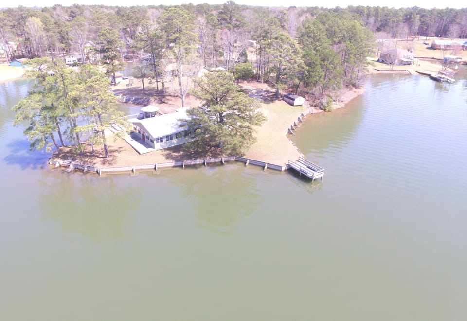 Lot aerial shot