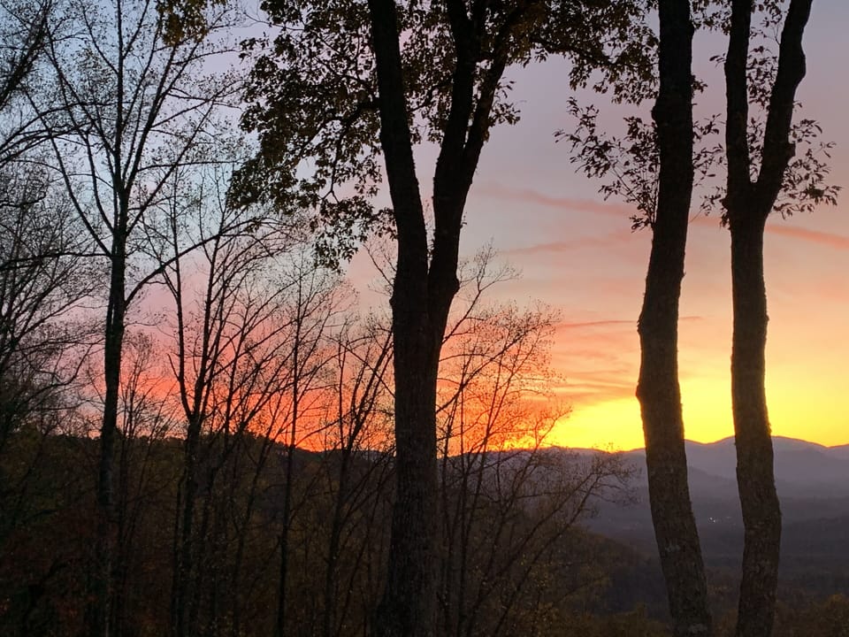 Watch the sun rise and set from east and west decks. 