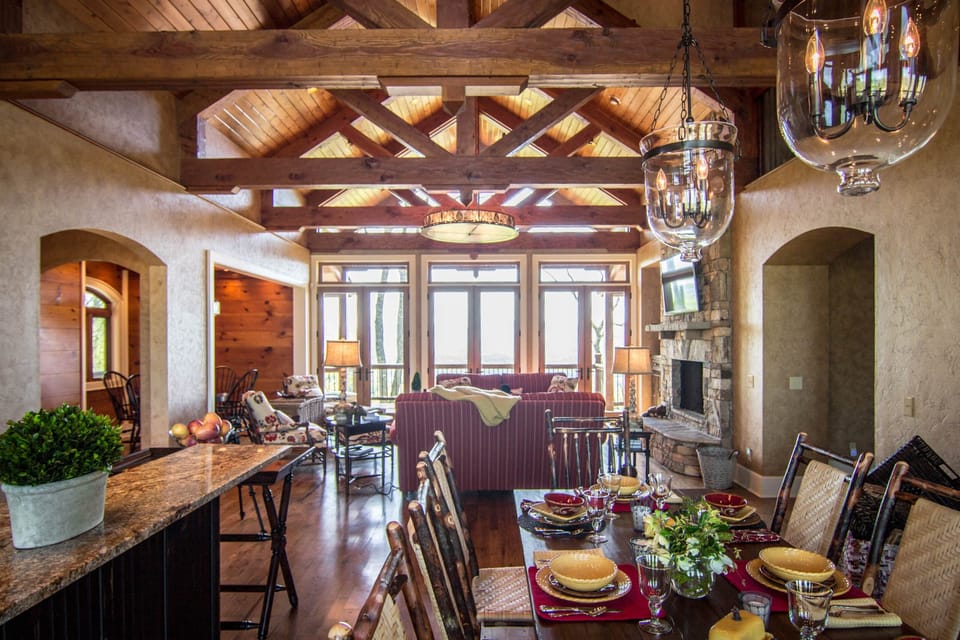 Main level living - Kitchen-Dining-Great Room