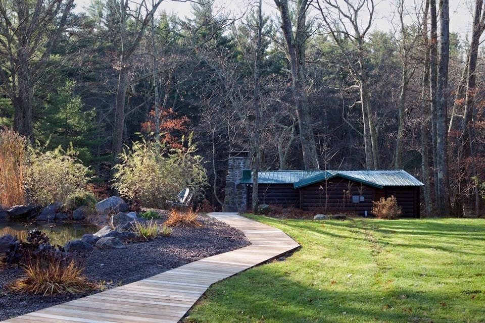 Enjoy the sights and sounds of the Lehigh River in privacy.