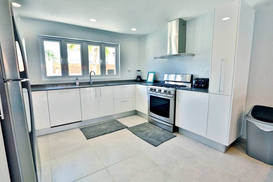 Modern chef`s kitchen