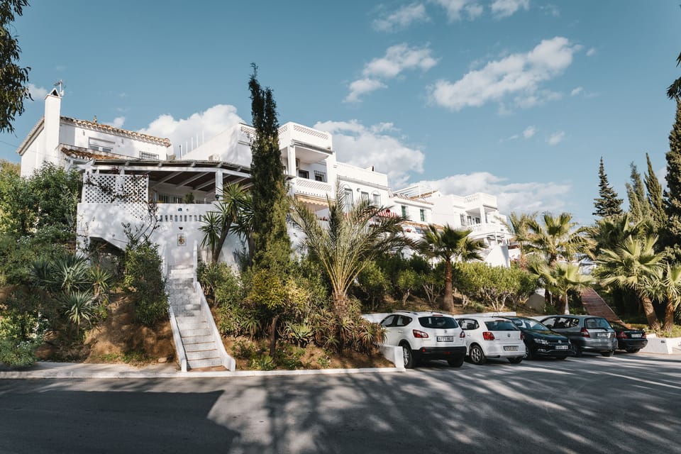 Free parking in front of the house