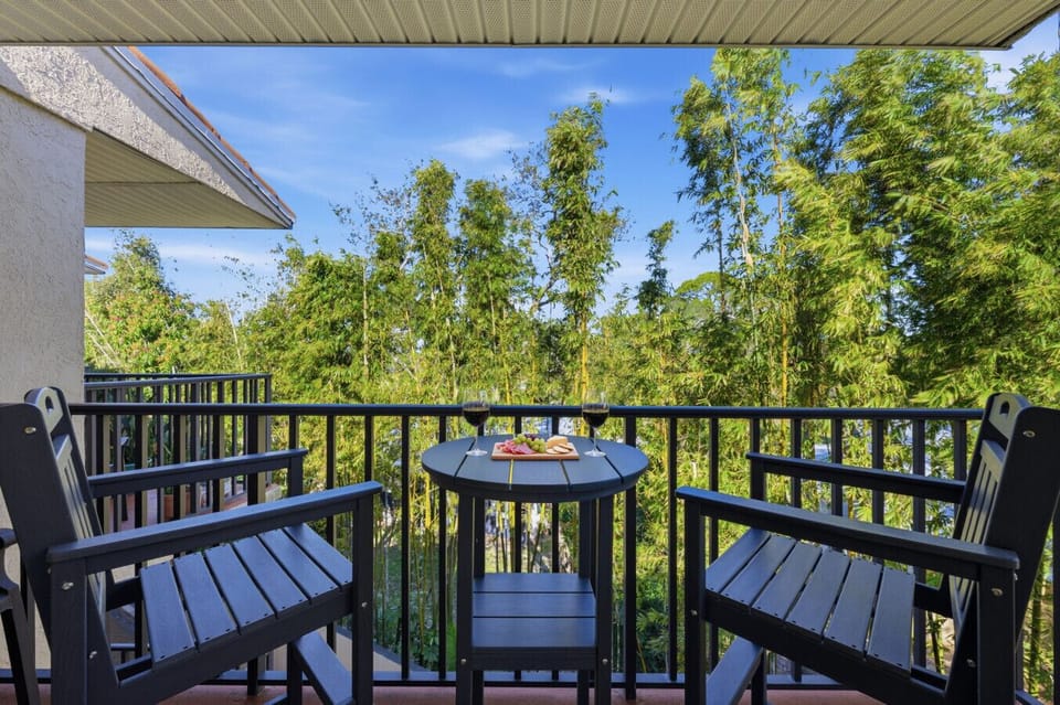 Beautiful view of Bamboo Garden from unit