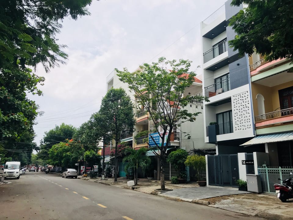 Street in front of our house