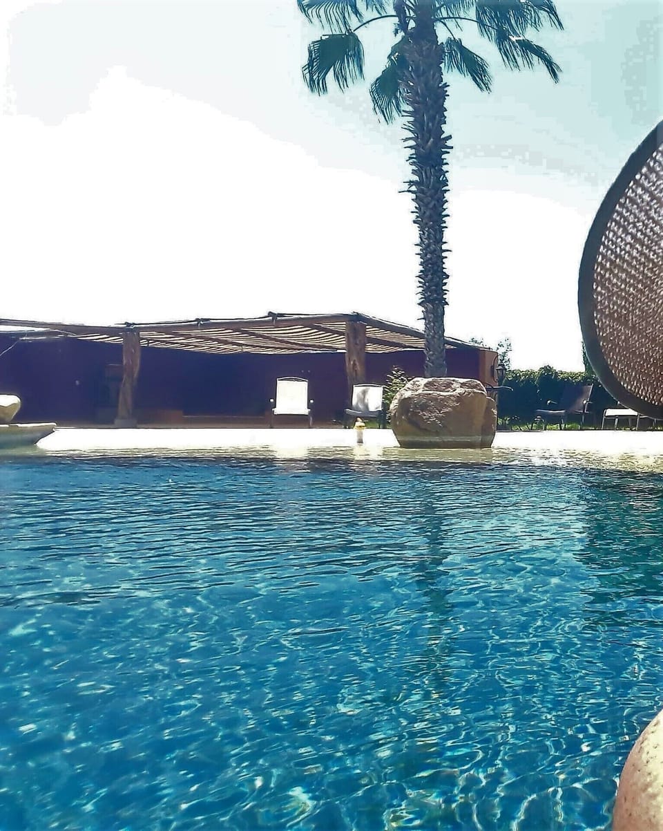 Cristal clear swimming pool