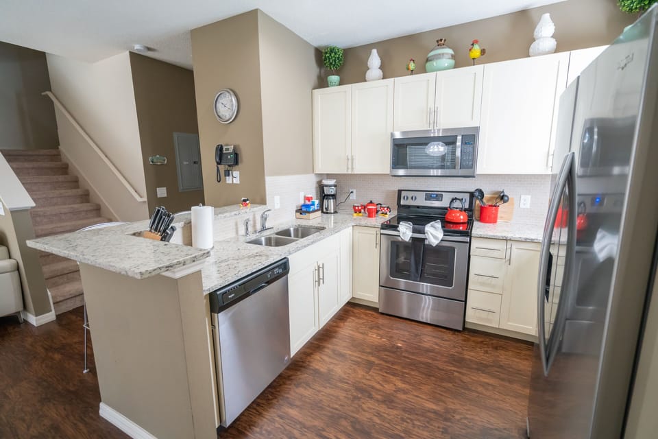 Kitchen with Modern Appliances 