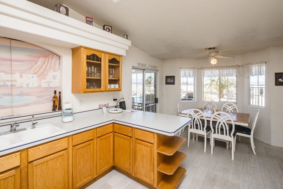  Dining Area...Slider to Pool, Hot Tub, Patio & BBQ