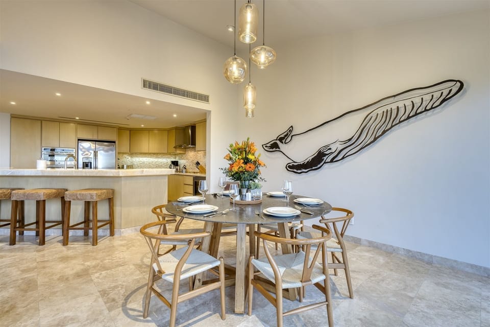 Open dining area