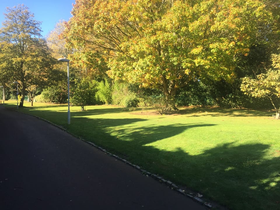Walk way in Malahide Castle
