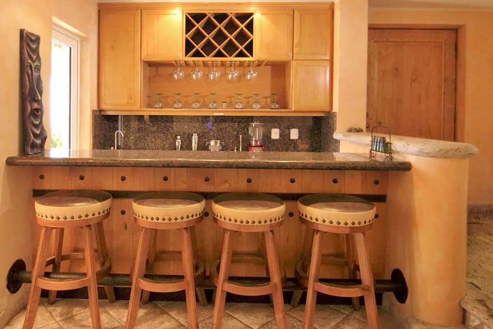 Enjoy a Drink at the Bar