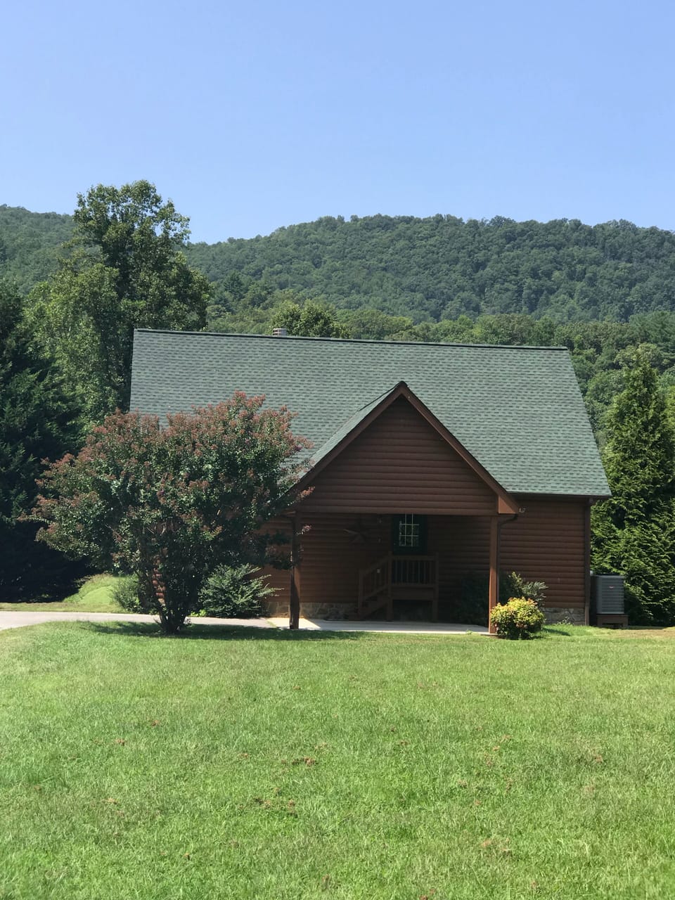 Front of cabin
