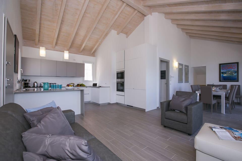 Kitchen and dining area