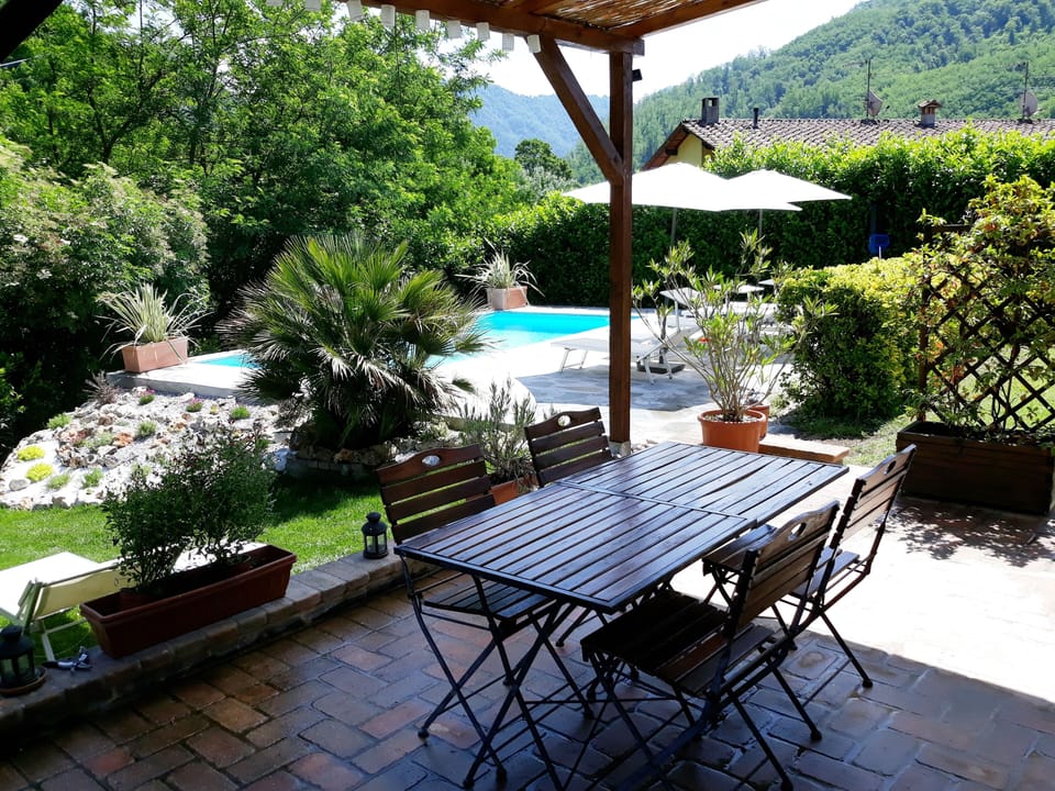 View from Patio to Pool