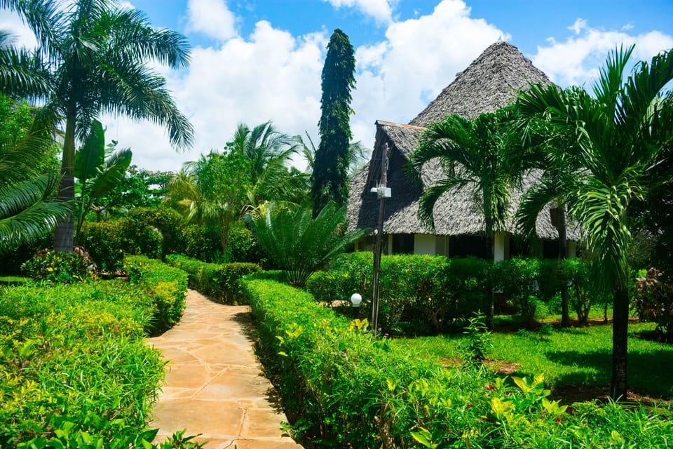 pathway to the pool