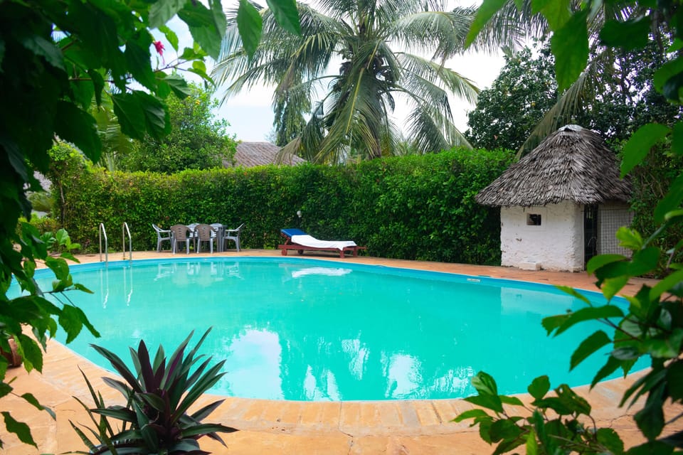 our beautiful well maintained, fenced, child-friendly pool.