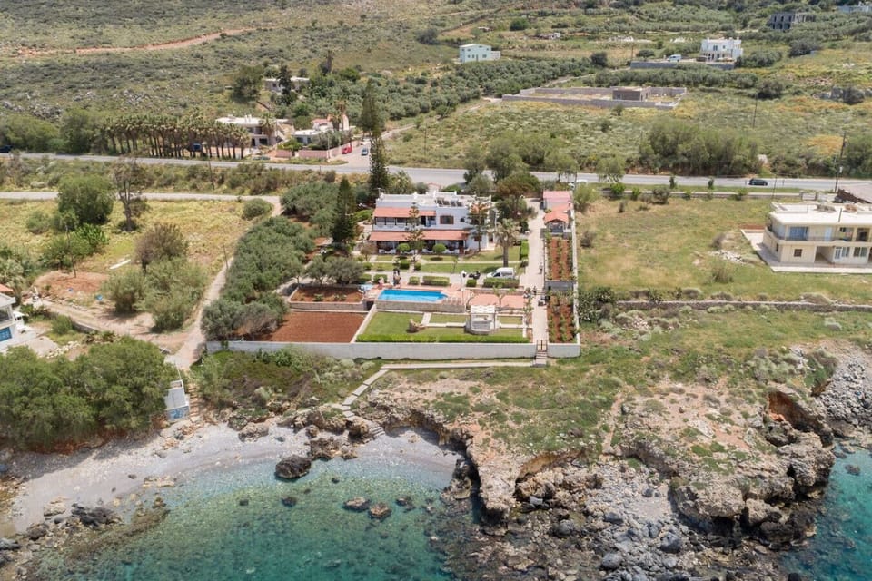Villa Katerina, your private retreat just steps away from the sea.