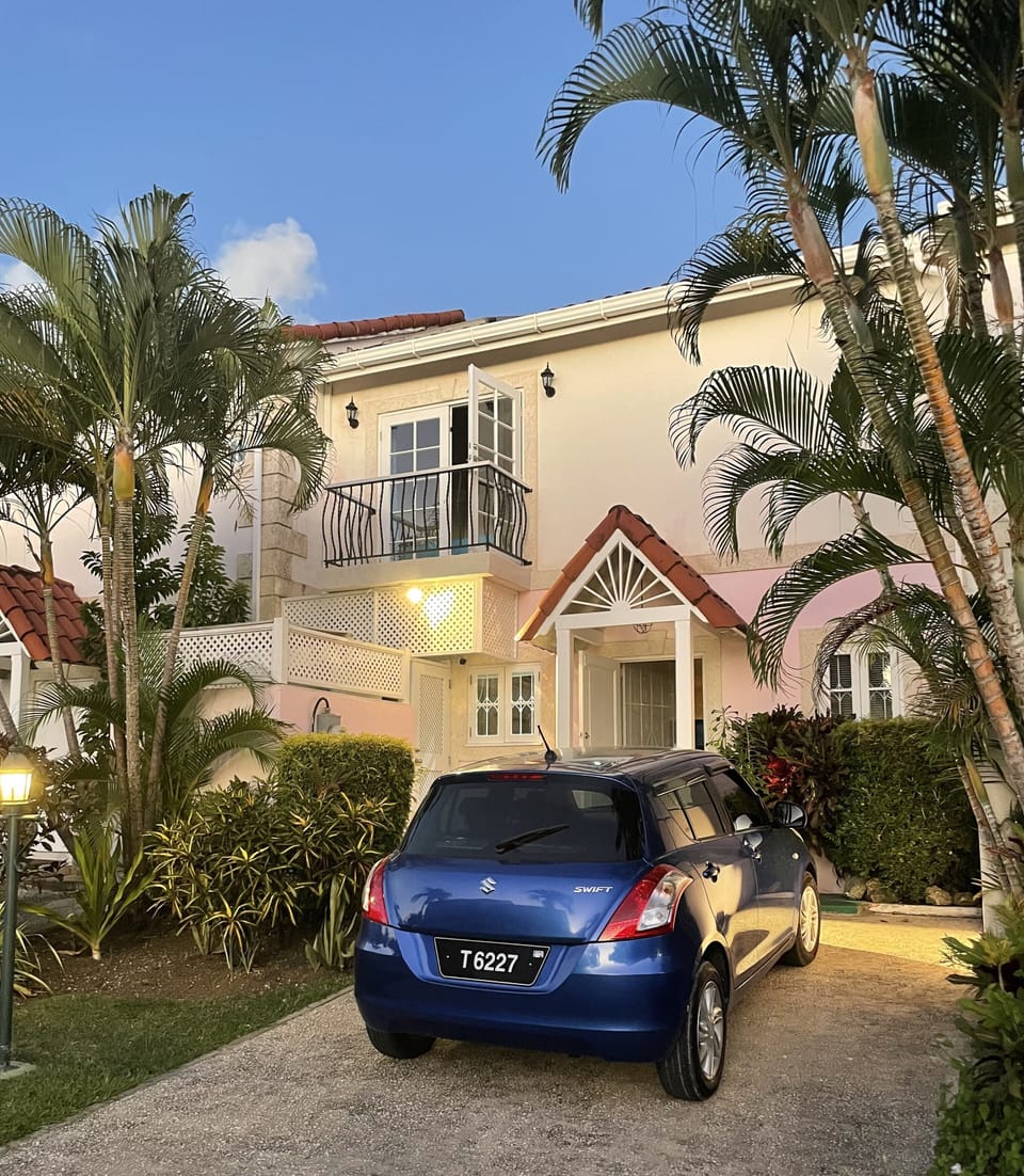 Front of Nanpa, plenty of space for off road parking