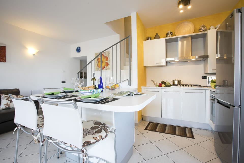 Kitchen and dining area