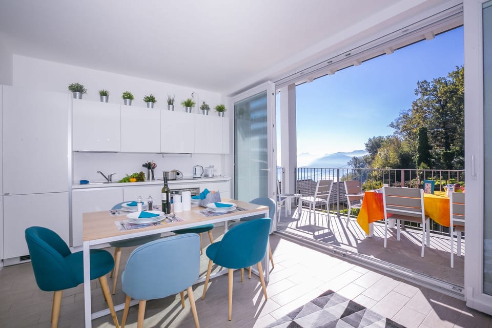 Kitchen and dining area