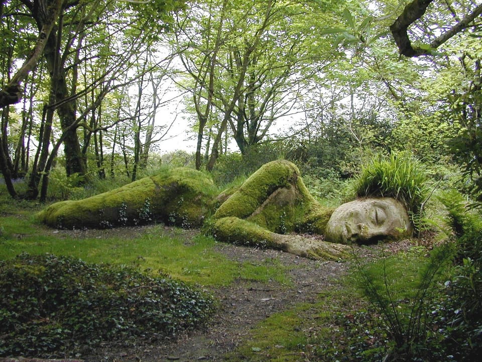 The Lost Gardens of Heligan- 40 miles up the coast