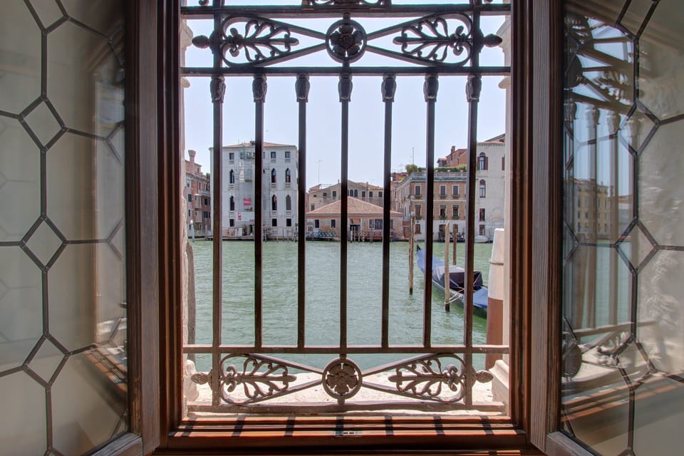 the Grand canal from the apartment