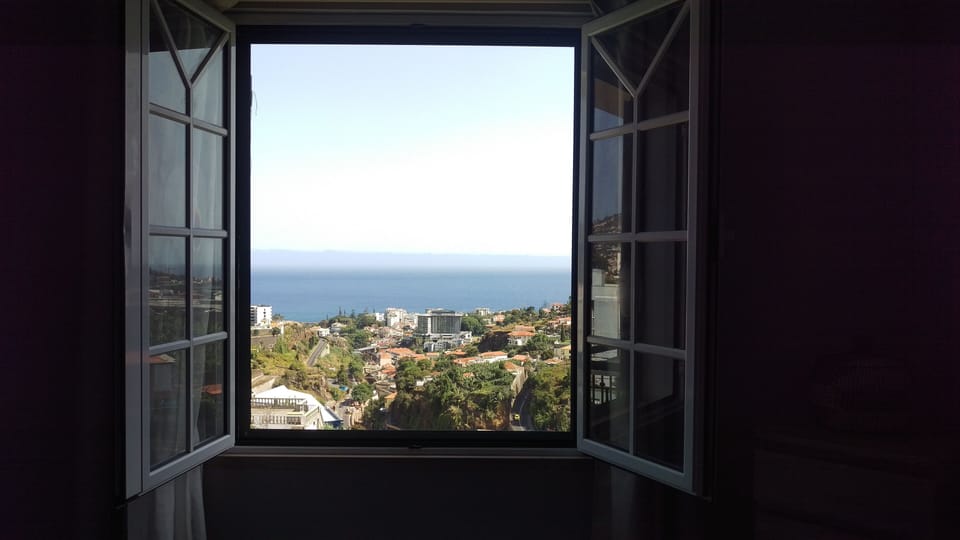 View from bedroom window