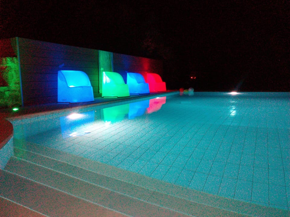 Pool by night
