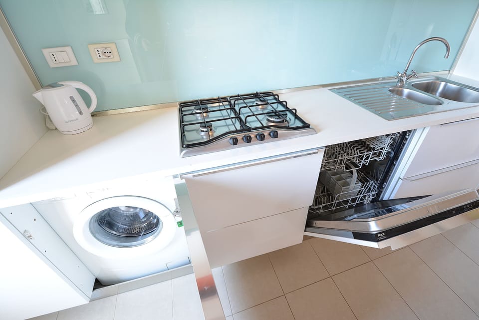 living - kitchenette