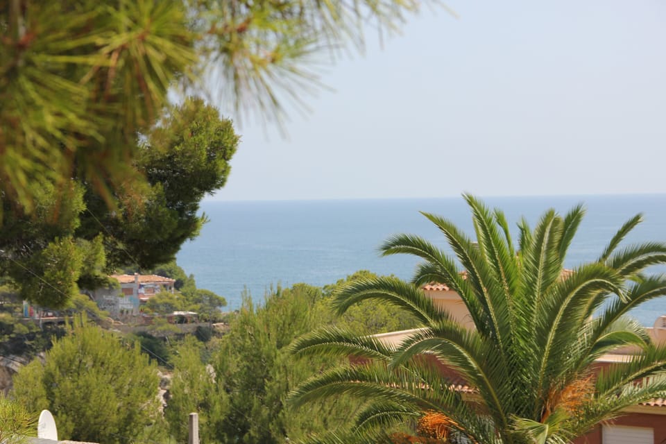 Views from terrace and bedroom