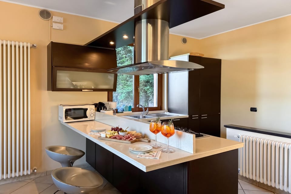 Kitchen and dining area