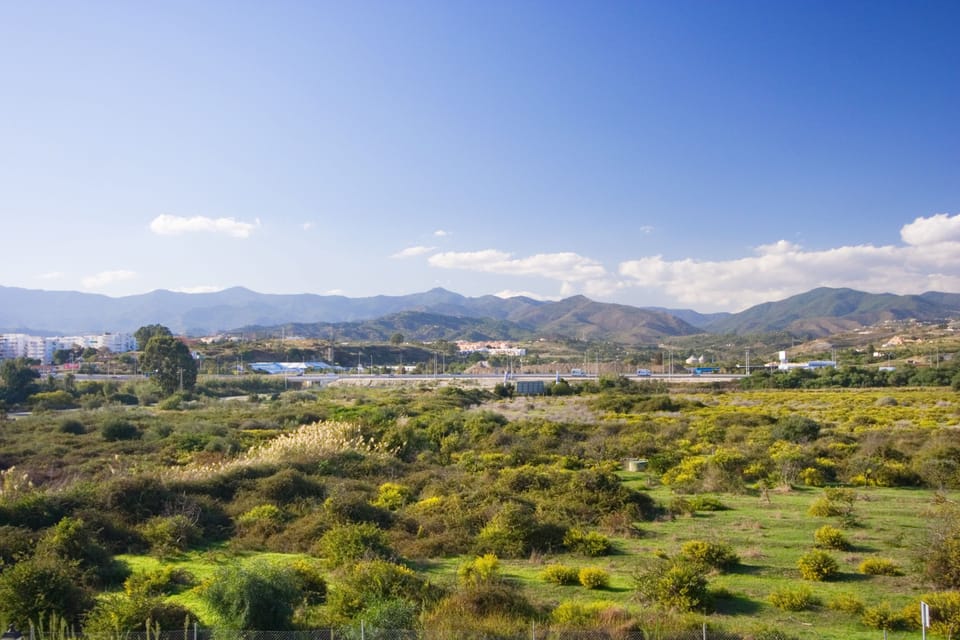 Views north toward the hills and lakes and national parks