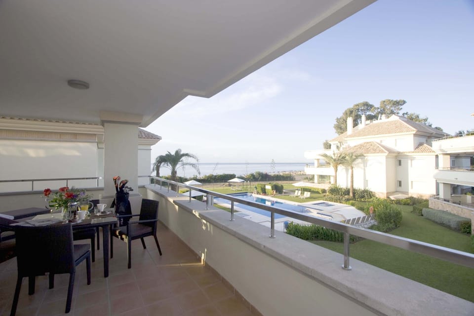 Apt 213 terrace and view
