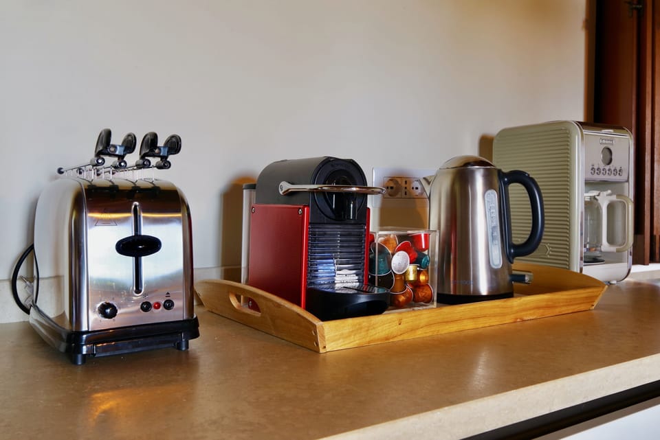 Arco al Poggio - the Coffee machines available