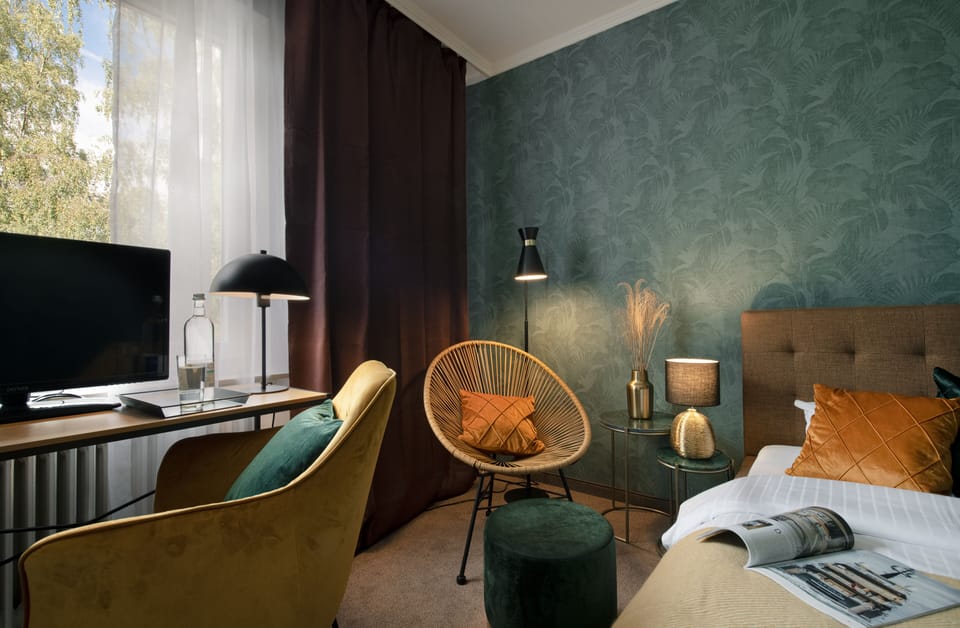 Premium bedding, down comforters, memory foam beds, minibar